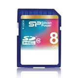 SILICON POWER - Flash memory card - 8 GB - Class 10 - SDHC