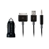 Kensington, 2-in-1 Car Charger and AUX Aud