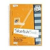Academie Wirebound Sketch Book, 11 x 8-1/2 Inches, 70 Sheets (54404)