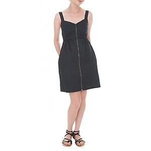 Navy Zipper Tank Dress