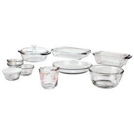 Anchor Hocking 82210 Glass Bakeware Set 15pc