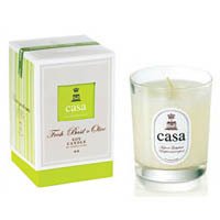 CASA  ソイキャンドル ミニ グリーン フレッシュバジル&オリーブ