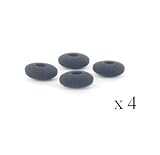 Earphones Plus brand Replacement foam pads / ear cushions for stereo earphones, earbuds (8 pairs)