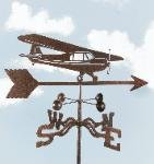 Hi-Wing Plane Garden Stake Weathervane