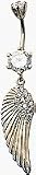 Angel Wing Belly Button Ring all Quality Materials