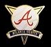 Atlanta Braves Team Tri Star Pin