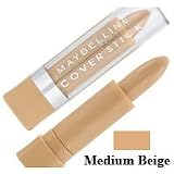 Maybelline New York Cover Stick Concealer, Medium Beige, Medium 1, 0.16 Ounce