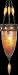Fine Art 717340-5 Green / Amber / Blue Scheherazade Transitional Thirty Light Pendant...