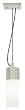 :USE Form One Lighting Ceiling Pendant, Satin Nickel