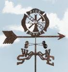 Buy Fire Dept Maltese Garden Stake Weathervane online at Discounted New and Used prices. Delivered to your door with Off-The-Bookshelf.