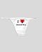 White Thong with I Love Backspace