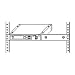 Shure UA506 Single Rack Mount Kit for Wireless Receivers