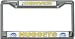 Denver Nuggets Chrome License Plate Frame