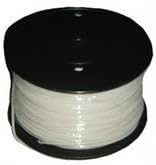 3D Filament Printer Spool White ABS 3mm 1kg (2.2 lbs)
