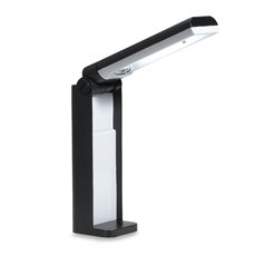 One Light Desk Lamp in White