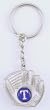 Texas Rangers Glove Keychain