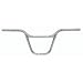 Pyramid MX/Freestyle BMX Bicycle Handlebar, 28-1/2W x 6H x 7/8, Crossbar Style, Chrome Plated