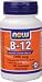 NOW VITAMIN B-12 1000 mcg - LOZENGES (Sublingual)
