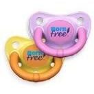 BornFree 2x Pacifiers for Day and Night Use 6+ months BPA FREE