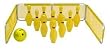 Bowling Backstop-PINS,YEL Ball - Set