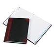 Boorum & Pease 38-300-R Record/account book, black/red cover, record rule, 9-5/8 x 7-5/8, 300 pages