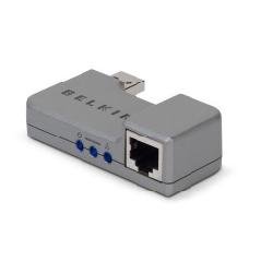 Belkin Gigabit USB 2.0 Network Adapter - Adaptateur réseau - Hi-Speed USB - Ethernet, Fast Ethernet, Gigabit Ethernet - 10Base-T, 100Base-TX, 1000Base-T