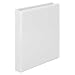 Wilson Jones Heavy Duty Round Ring View Binder, 1 Inch Capacity, Letter Size, White (W363-14WAPP)
