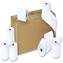 Credit Card Rolls Carbonless 2-ply 57x55x12.7mm Length 16m White  and Yellow Ref CC10 [Pack 20] (CC10)