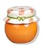 Silea Ceramic Jam Pot & Lid - Orange