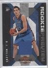 2009-10 Panini Threads Rookie Preview Jerseys #22 - B.J. Mullens/100