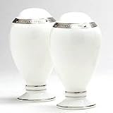 Noritake Chatelaine Platinum Salt & Pepper Shakers
