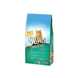 9Lives Plus Care Grilled Tuna and Egg Flavor Dry Cat Food
