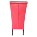 Pair of Morton Faux Leather Dining Chairs Red