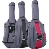 tom and will SAA-BS Premium Double Bass Case 1/2 size (25mm padding) in Grey and Black