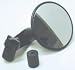 Pyramid Round Bar End Mirror Black
