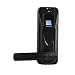 Biolock 426 Biometric Fingerprint Entry Door Lock, Matte Black with Black Accent