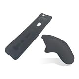 iBox - Black Silicon Case Cover Grip for Nintendo Wii MotionPlus Remote Control and Nunchuck
