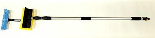 12 FT 7 INCH, WATER FED WINDOW CLEANING POLE, PAD SQUEEGEE by TELESCOPIC