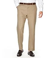 Collezione Linen Miracle™ Flat Front Trousers