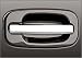 Black Rear Door Handle
