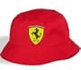 Ferrari Red Bucket Shield Hat