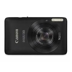 Canon IXUS 130 Digitalkamera (14 Megapixel, 4-fach opt. Zoom, 6.9 cm (2.7 Zoll) Display, HD Video, bildstabilisiert) schwarz