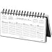At-A-Glance EWT3-00 Executive weekly desk tent, 10-1/2 x 5-1/4