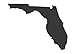 Pack of 4 Florida State Stencils Made from 4 Ply Mat Board 11x14, 8x10, 5x7 and 4x6