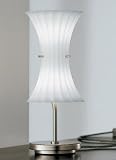 CLESSIDRA-TA1-NT-045, Satin Nickel, Table Lamp