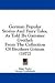 Search : German Popular Stories And Fairy Tales, As Told By Gammer Grethel: From The Collection Of Brothers Grimm (1872)