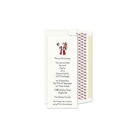 Santa Invitation Holiday Invitations
