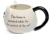 Mud Pie Cat Lover's Mug Mugimal - House