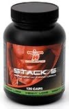 STACK 5 - Der Power-Fatburner f�r Sportler - Schnell abnehmen ohne Di�t, ohne Hungern. Die Di�tpillen (120 Kapseln) - 15% Rabatt