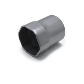 Performance Tool Wheel Bearing Locknut Socket - 1/2In. Drive, 2 3/8In. 6-Pt. Rounded Socket, Model# W83241